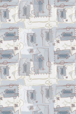 线条印花华亿平台图片