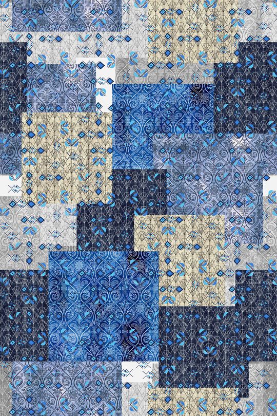 几何印花华亿平台图片