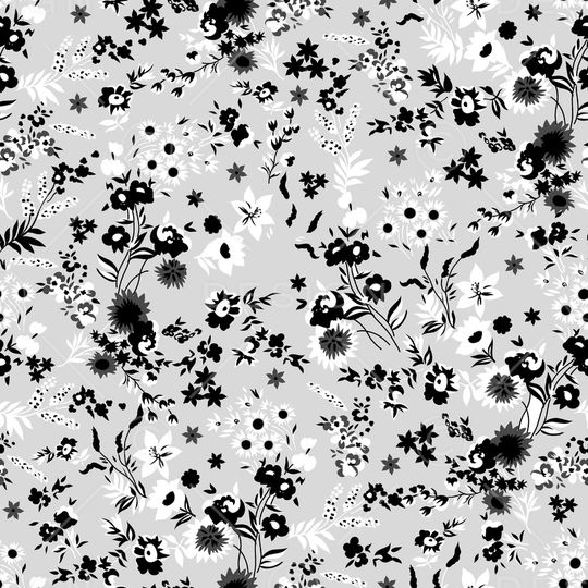 黑白华亿平台印花华亿平台图片