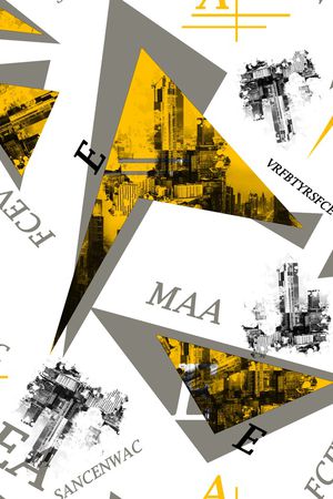 几何印花华亿平台图片