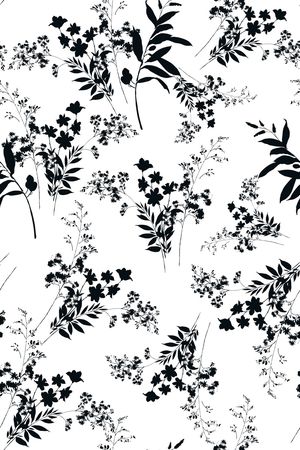 黑白华亿平台印花华亿平台图片