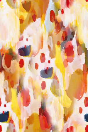 抽象花卉印花华亿平台图片