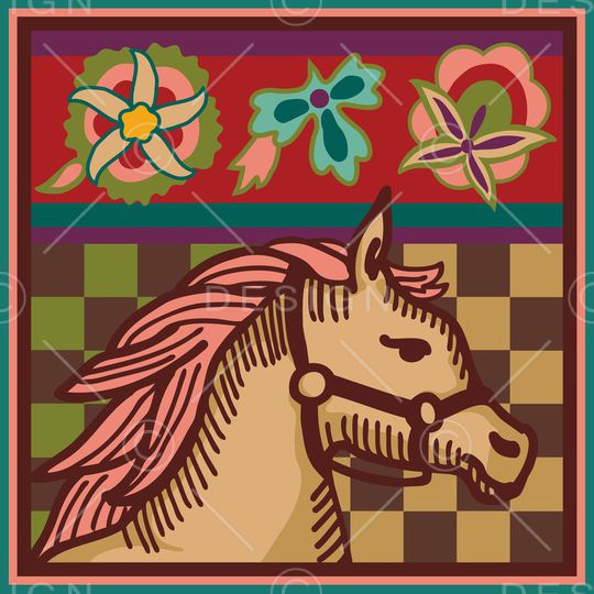 动物花卉印花华亿平台图片