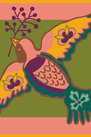 动物花卉印花华亿平台图片