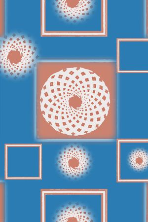 线条印花华亿平台图片