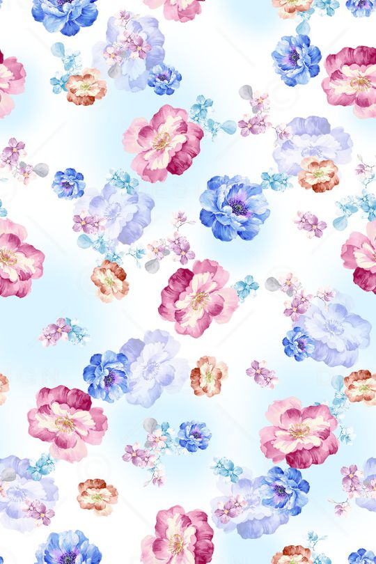 水彩印花华亿平台图片