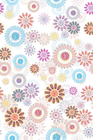 传统纹样印花华亿平台图片