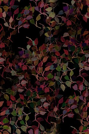 民族花卉印花华亿平台图片