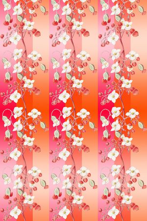 丝巾定位花印花华亿平台图片