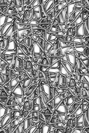 抽象男装印花华亿平台图片