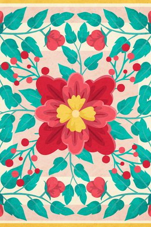 复古印花华亿平台图片