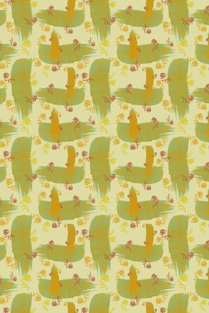 笔触印花华亿平台图片