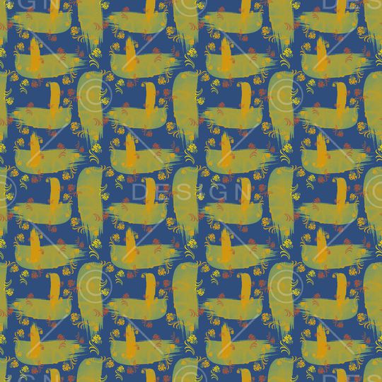 笔触印花华亿平台图片