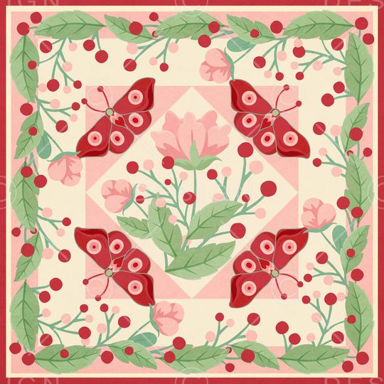 方巾印花华亿平台图片