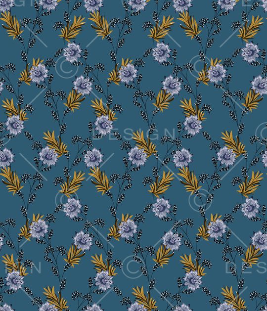 连衣裙印花华亿平台图片