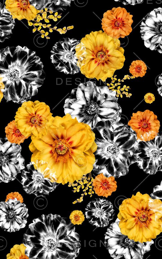 绿植树叶印花华亿平台图片