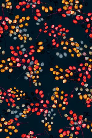 绿植树叶印花华亿平台图片