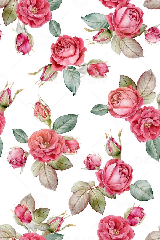 清爽底花卉印花华亿平台图片