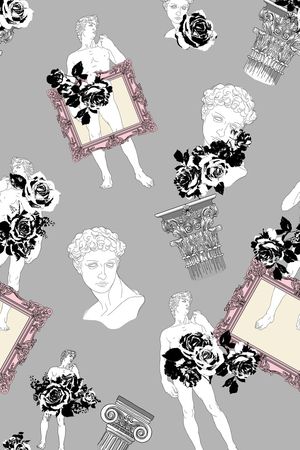 人物印花华亿平台图片