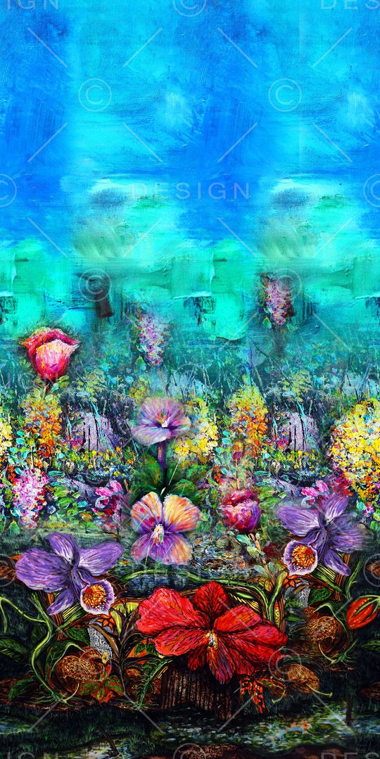 定位花印花华亿平台图片