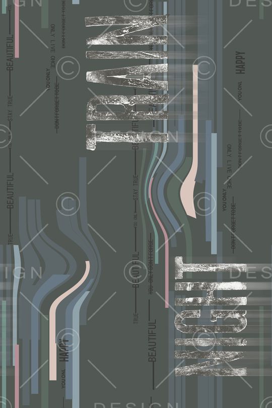 线条印花华亿平台图片