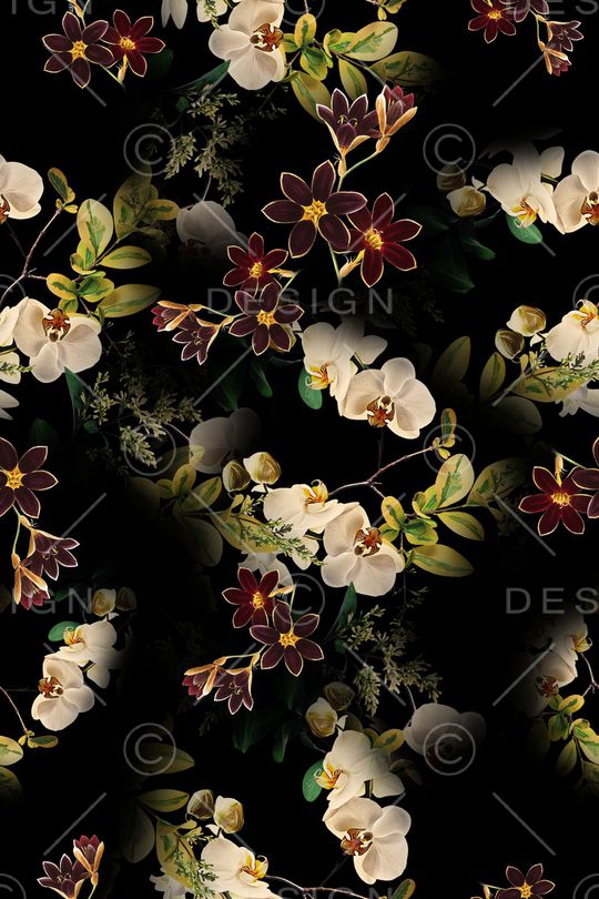 绿植树叶印花华亿平台图片