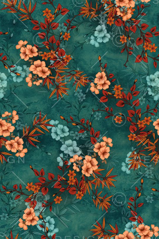 中国风印花华亿平台图片