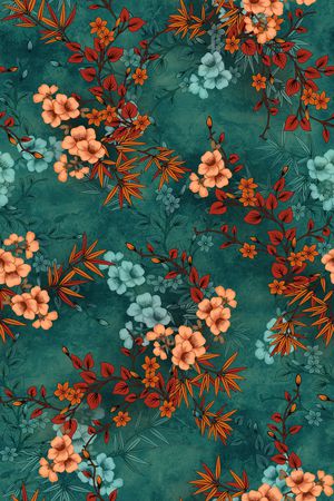 中国风印花华亿平台图片