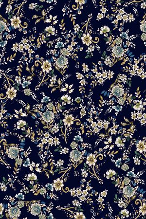 绿植树叶印花华亿平台图片