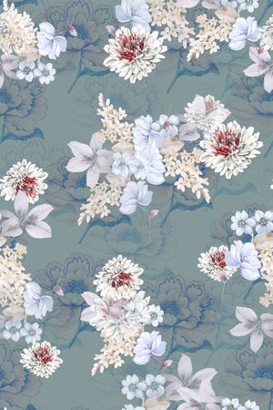 绿植树叶印花华亿平台图片