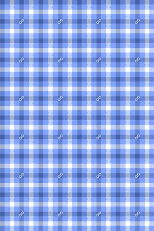 格子印花华亿平台图片