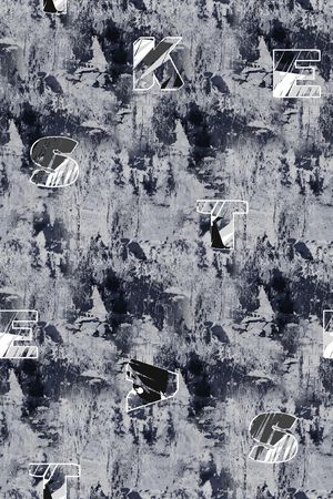 字母印花华亿平台图片