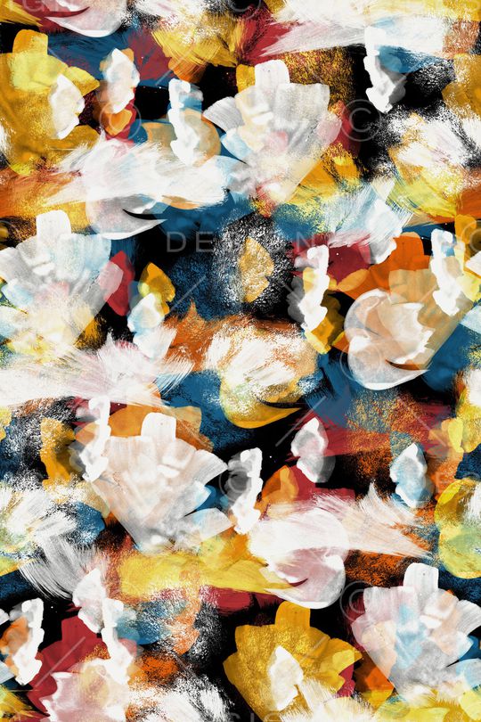 抽象男装印花华亿平台图片