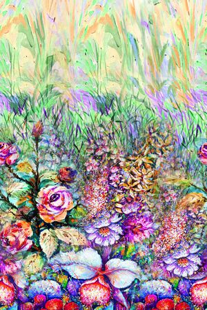 真丝印花华亿平台图片