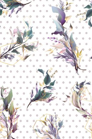 绿植树叶印花华亿平台图片