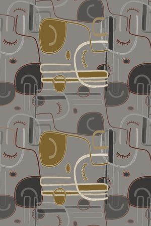 线条印花华亿平台图片