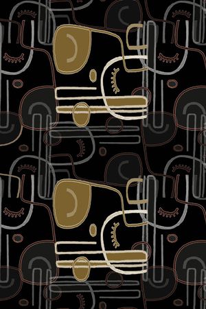 线条印花华亿平台图片