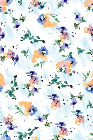 绿植树叶印花华亿平台图片