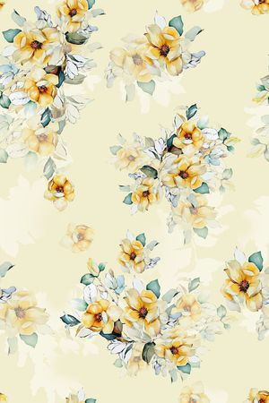 绿植树叶印花华亿平台图片