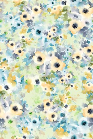 绿植树叶印花华亿平台图片