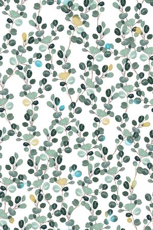 绿植树叶印花华亿平台图片