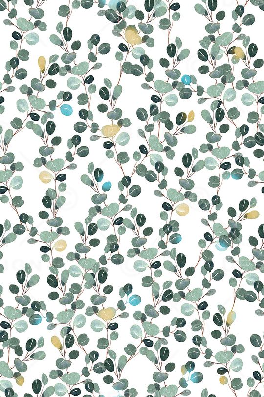 绿植树叶印花华亿平台图片