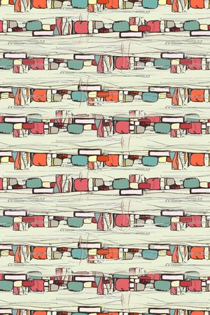 线条印花华亿平台图片