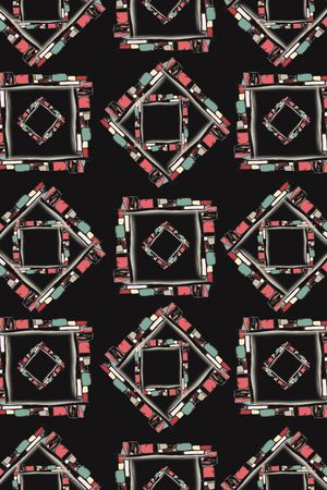 线条印花华亿平台图片