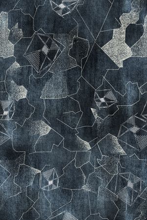 几何印花华亿平台图片