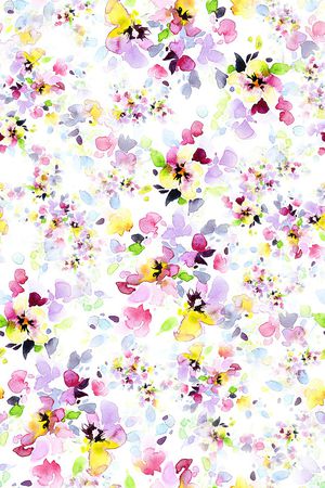 水彩印花华亿平台图片