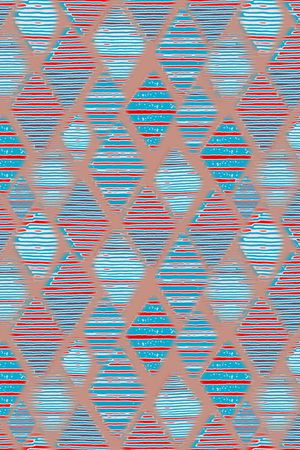 线条印花华亿平台图片