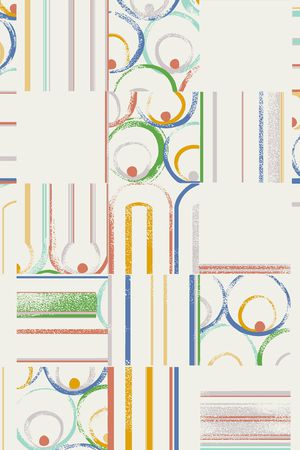 线条印花华亿平台图片