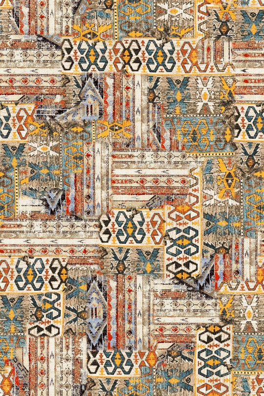 民族风印花华亿平台图片