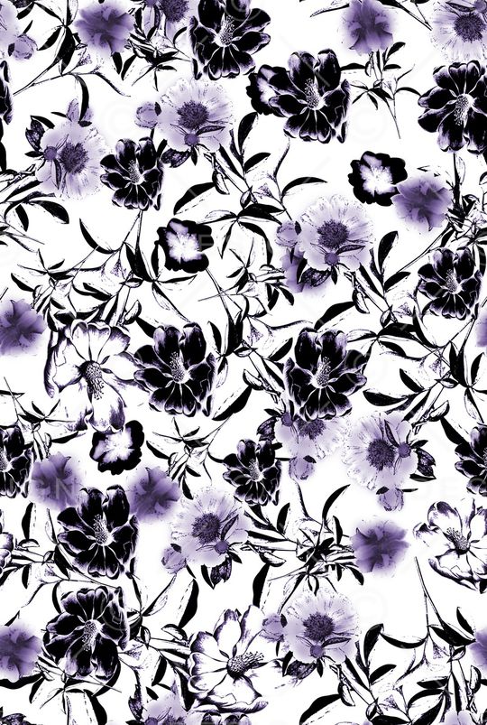 黑白华亿平台印花华亿平台图片